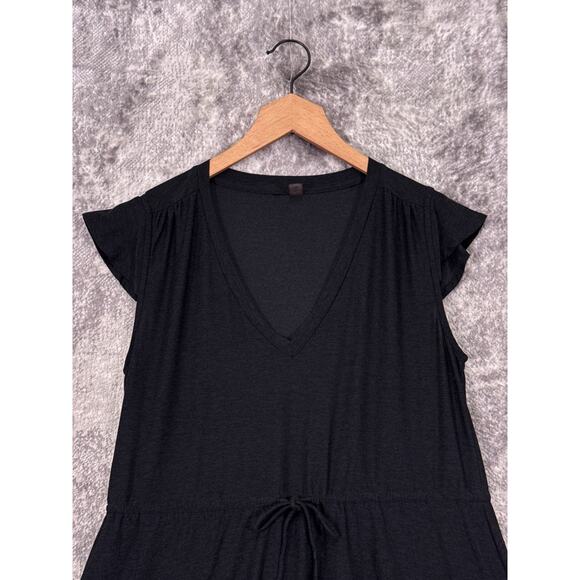 Beyond Yoga Dress Medium Womens Out & About Featherweight Mini Gray Spacedye - Picture 2 of 7